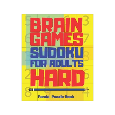 [预订]Brain Games Sudoku Books For Adults Hard: 300 Mind Teaser Puzzles For Adults 9798601494823