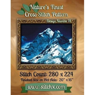 Cross Stitch Nature’s 9781502549341 Number Finest Design 预订 Pattern