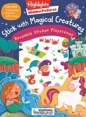 [预订]Stick with Magical Creatures Reusable Sticker Playscenes 9781639620784