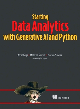 预订 Generative AI for Data Analytics 用于数据分析的生成式人工智能: 9781633437210