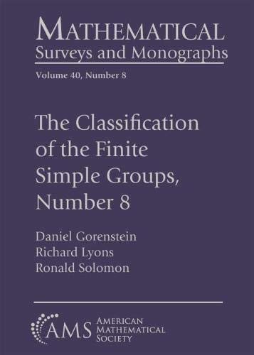 【预售】The Classification of the Finite Simple Groups, Number 8