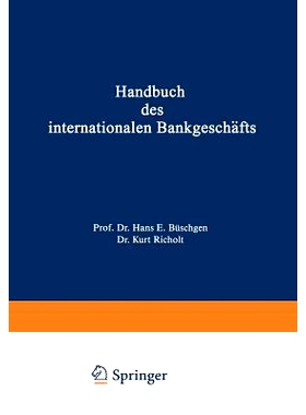 预订 Handbuch des internationalen Bankgeschäfts: 9783409146005