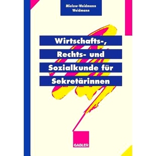 预订 Wirtschafts-, Rechts- und Sozialkunde für Sekretärinnen: 9783409197830