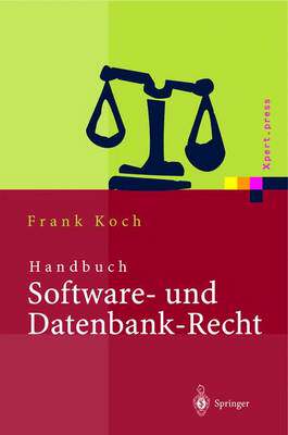 预订 Handbuch Software- und Datenbank-Recht