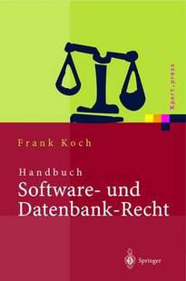 Datenbank 预订 und Software Recht Handbuch