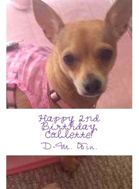 预订 Happy 2nd Birthday, Collette!: 9781505732832