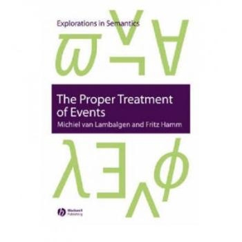 预订 The Proper Treatment Of Events 事件的适当处理: 9781405112123