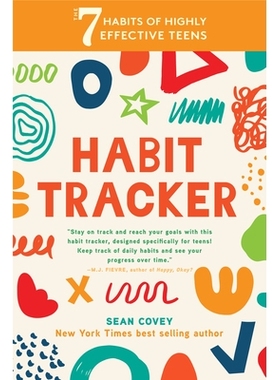 预订 The 7 Habits of Highly Effective Teens: Habit Tracker 高效青少年的 7 个习惯：习惯追踪器: 9781684812448