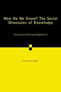 the Dimension Social Volume 预订 How Knowledge Know?