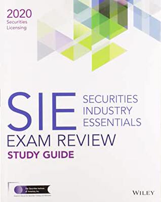 【预订】Wiley Securities Industry Essentials Exam Review 2020