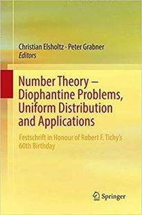 Diophantine Distribution 预售 Theory Honour Robe... Problems Number Applications and Uniform Festschrift