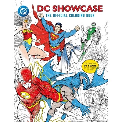 预订 DC Showcase: The Official Coloring Book: 9798886635737