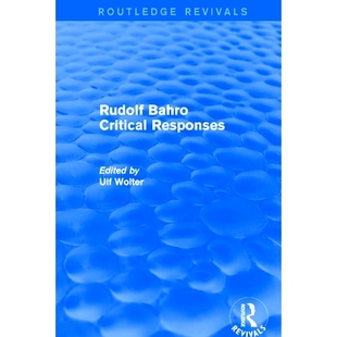 Critical 預訂 Bahro Responses Rudolf 9781138038073