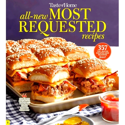 预订 Taste of Home All-New Most Requested Recipes: The Country's Best Family Cooks Share the Secrets Behind 268 Favorite