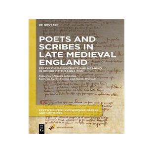 [预订]Poets and Scribes in Late Medieval England 9781501524806
