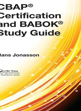 [预订]CBAP® Certification and BABOK® Study Guide
