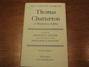 【预订】Complete Works of Thomas Chatterton