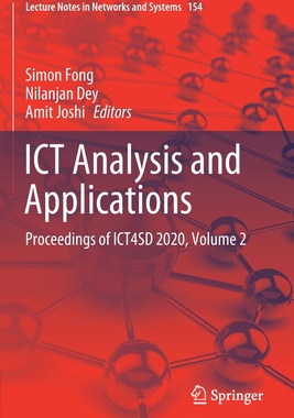 预订 Ict Analysis and Applications: Proceedings of Ict4sd 2020, Volume 2