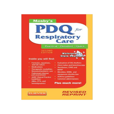 [预订]Mosby’s PDQ for Respiratory Care - Revised Reprint 9780323100724