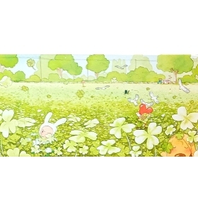 SASI官方周边 四叶草 大尺寸鼠标垫 手帐手绘水彩艺术 泰国原装进口文创 小众超美礼品 Mouse Pad colver