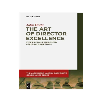 [预订]The Art of Director Excellence 9783110689105