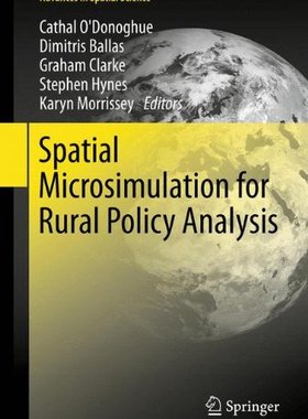 【预订】Spatial Microsimulation for Rural Policy Analysis