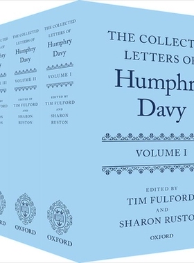 【预订】The Collected Letters of Sir Humphry Davy
