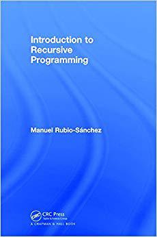 【预售】Introduction to Recursive Programming