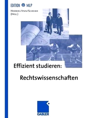 预订 Effizient studieren: Rechtswissenschaften: 9783409122511