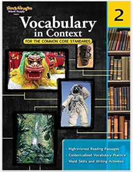 【预订】Vocabulary in Context for the Common Core Standards Reproducible Grade 2