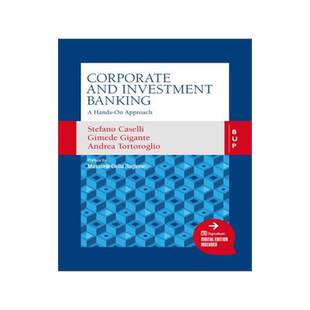 [预订]Corporate and Investment Banking 9788831322157