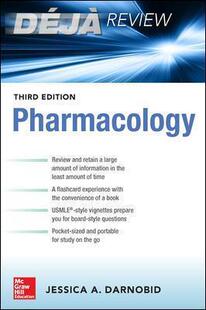 Review Deja Pharmacology Third 9781260135671 Edition 预订