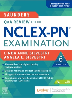 【预订】Saunders Q & A Review for the Nclex-Pn(r) Examination 9780323795340