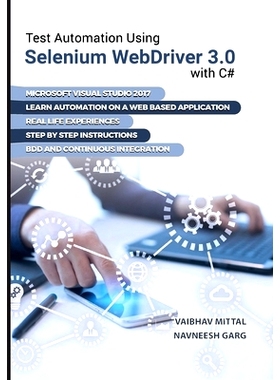 预订 Test Automation using Selenium Webdriver 3.0 with C#: 9780992293567