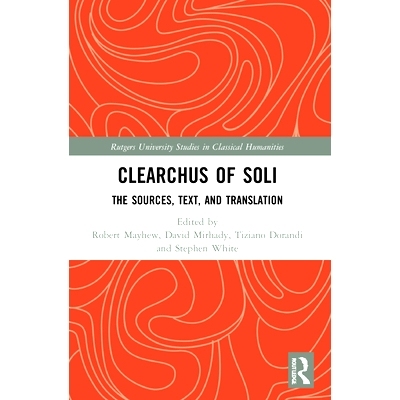 预订 Clearchus of Soli: Text, Translation, and Discussion: 9780367706838