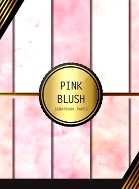 预订 Scrapbook Paper: Pink Blush: Double Sided Craft Paper For Card Making, Origami & DIY Projects Decorative Scrapbooki