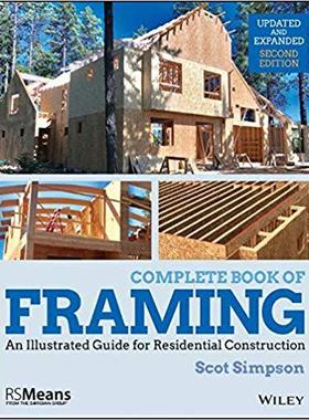 【预售】Complete Book Of Framing: An Illustrated Guide For Residential Construction, Second Edition - Updated And ...