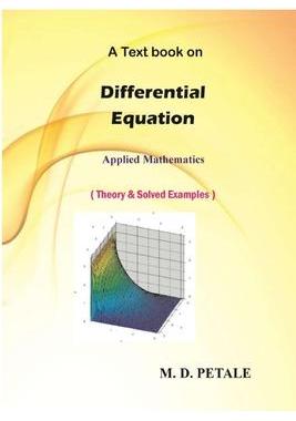 [预订]Differential Equation: Applied Mathematics 9781714098866