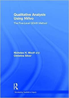 【预售】Qualitative Analysis Using NVivo