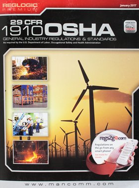 【预订】OSHA General Industry CFR 1910 Standards and Regulations