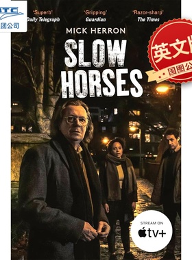预售 流人1-8 驽马 Mick Herron 间谍小说 Gary Oldman 剧集原著 斯劳屋 英文原版 Slow Horses Slough House Thriller 1