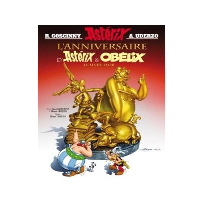 法语原版 高卢英雄历险记34 Une aventure d’Astérix L’anniversaire d’Astérix & Obélix  高卢英雄生日快乐 法国经典漫画