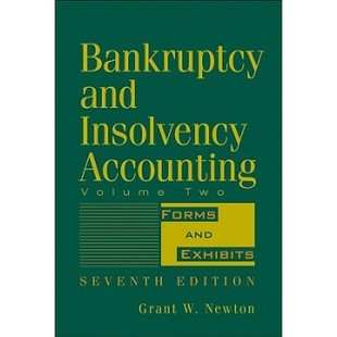 and Insolvency Vol. 预订 Edition Bankruptcy 7th Accounting