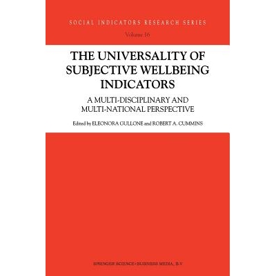 预订 The Universality of Subjective Wellbeing Indicators: A Multi-disciplinary and Multi-national Perspective: 978940103