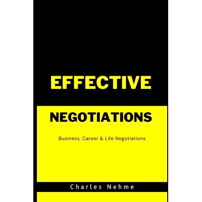 预订 Effective Negotiations: 9798393934248
