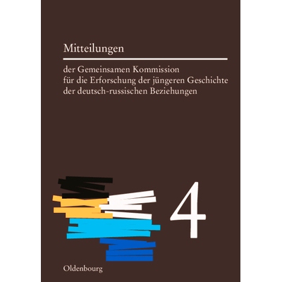 预订 Mitteilungen Dt.-Russ.Gesch.4: 9783486590807