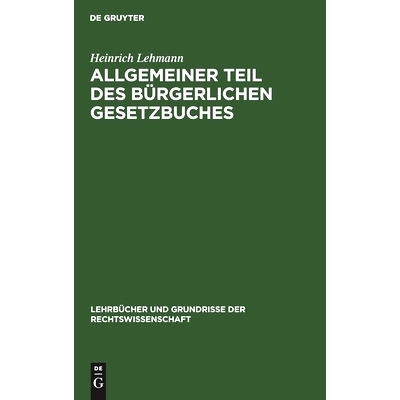 预订 Allgemeiner Teil des Bürgerlichen Gesetzbuches: 9783112364673