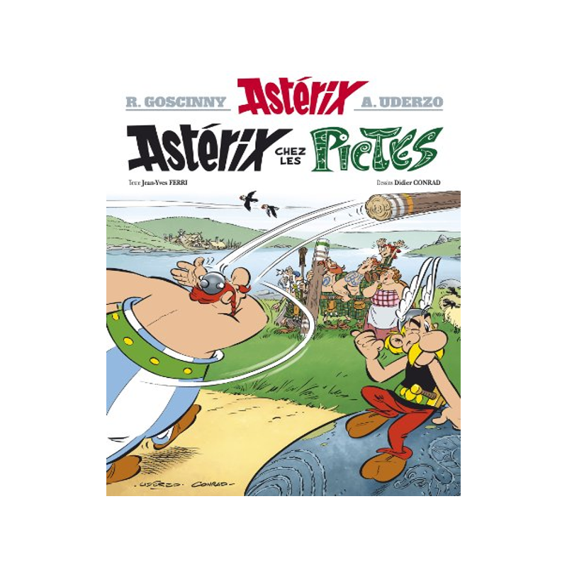 法语原版 高卢英雄历险记35 Astérix Vol.35. Astérix chez les Pictes 阿斯特克斯与皮克特人 法国比利时经典漫画