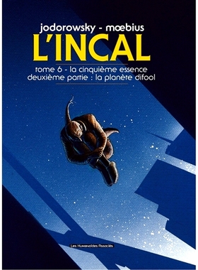 预售 印卡石6 法语原版漫画 墨比斯 Moebius 欧漫法漫 L’Incal Vol.6 La cinquième essence La planète Difool
