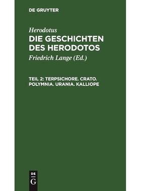 预订 Terpsichore. Crato. Polymnia. Urania. Kalliope: 9783112431177